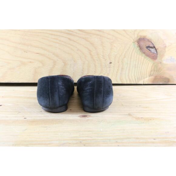 Vionic Shoes Womens Sz 9 Amanda Black Leather Leather Ballet Flats Slip On - Picture 3 of 7